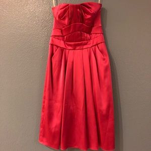 Karen Millen Fushia Bodice Dress evening cocktail